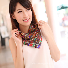 Silk Polyester Scarf (12-BR050320-6.9)